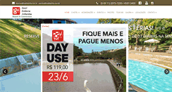 Desktop Screenshot of hotelestanciaatibainha.com.br