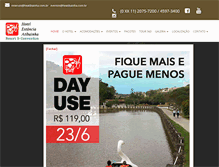 Tablet Screenshot of hotelestanciaatibainha.com.br